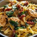 Savory Tuscan Chicken Pasta