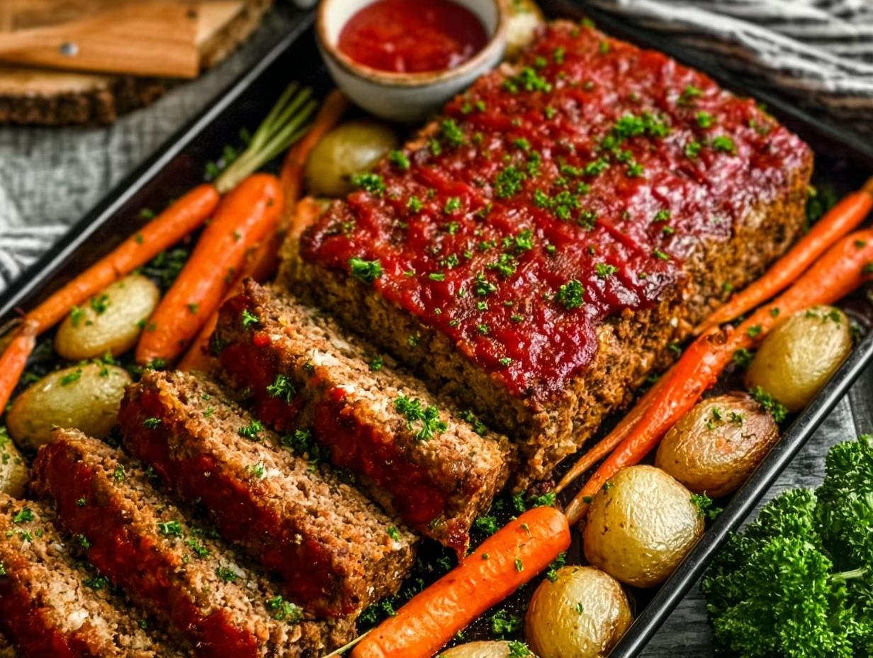 Sheet Pan Meatloaf: Delicious Comfort in 40 Min