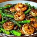 Shrimp Asparagus Stir Fry