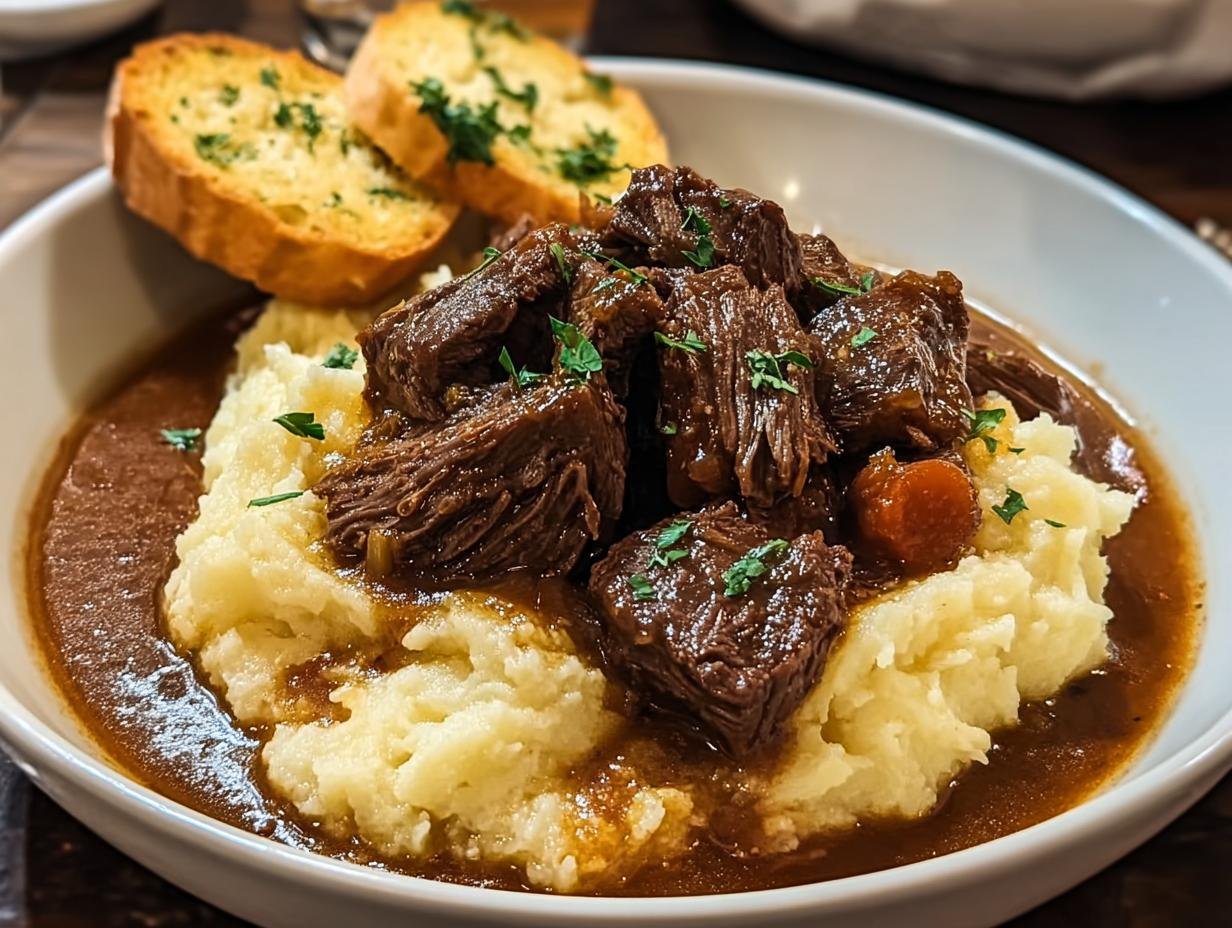 Slow Cooker Beef Manhattan: Amazing 1-Pot Meal - Slow Cooker Beef Manhattan - additional detail