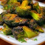 Smashed Broccoli Chips Healthy
