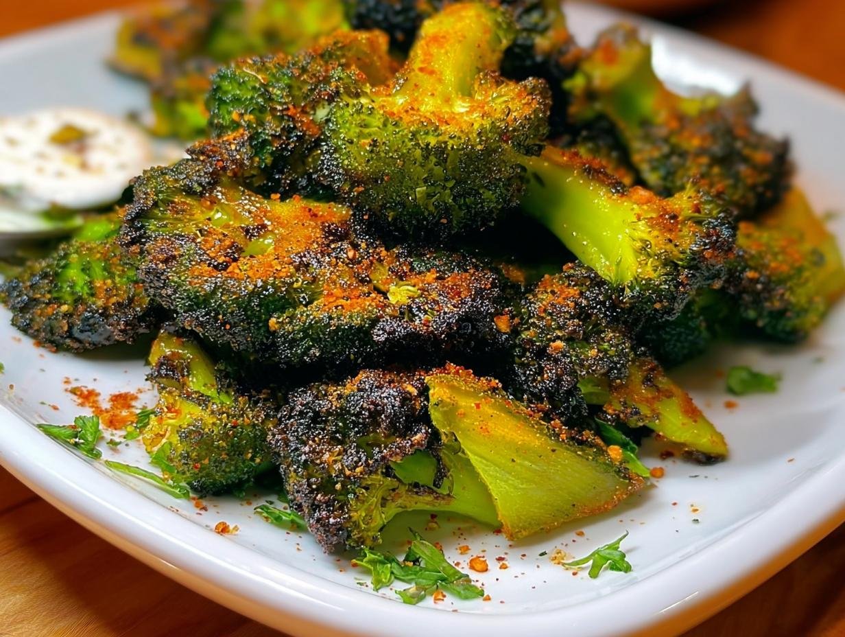 Smashed Broccoli Chips Healthy: 1 Amazing Snack