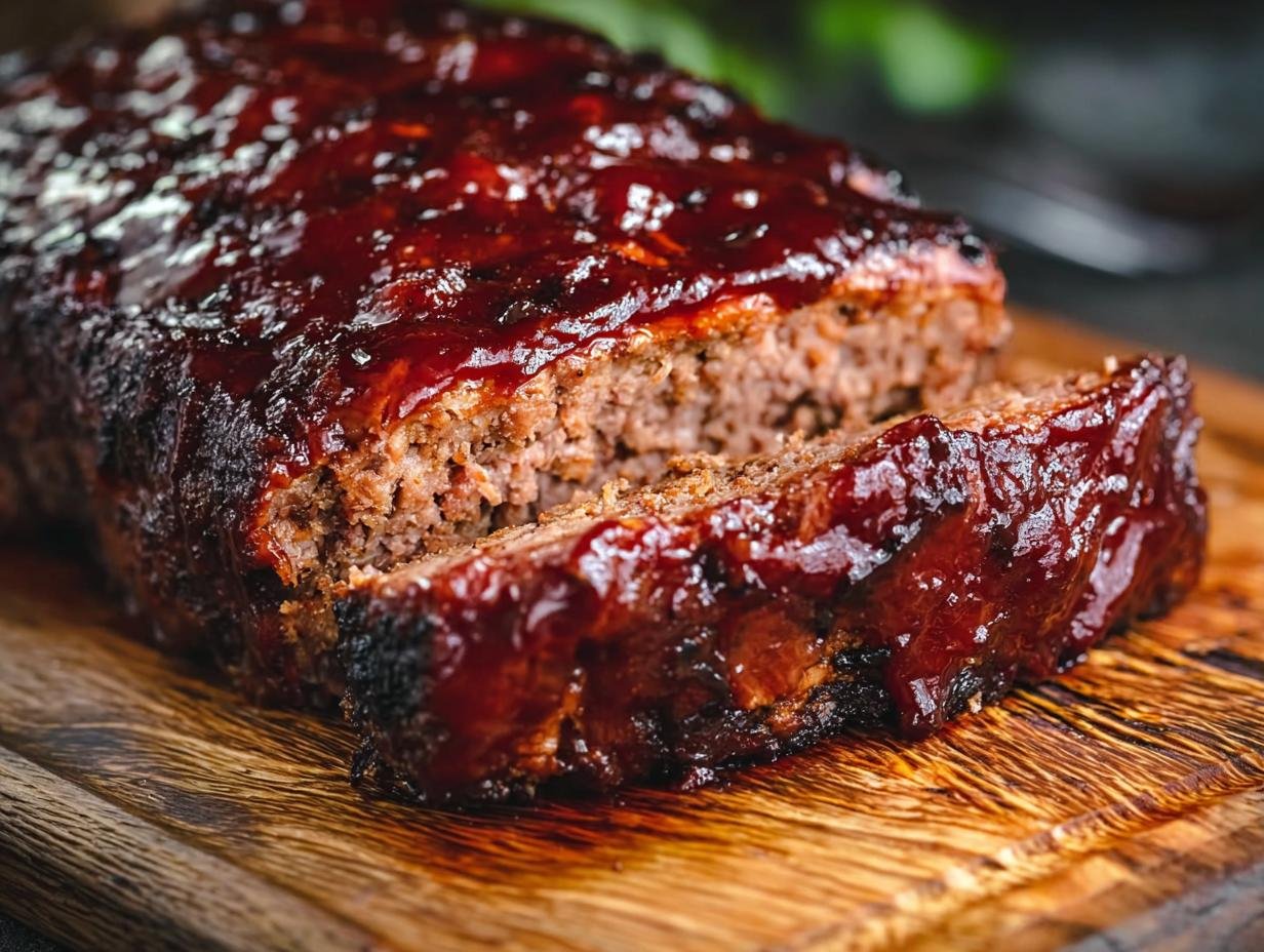 Smoked Meatloaf: Amazing 1 Way to Wow Dinners - Smoked Meatloaf - additional detail