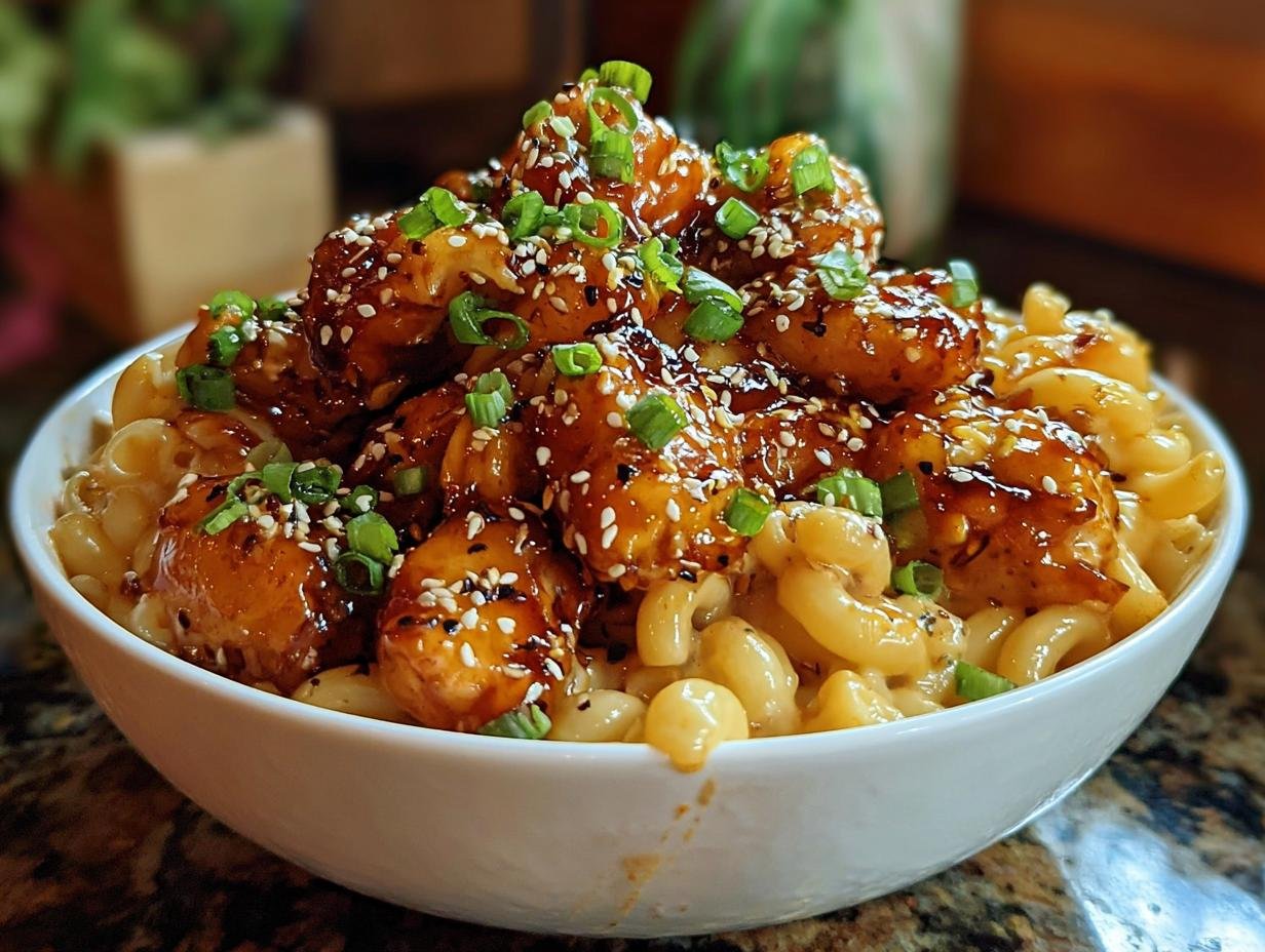 Spicy Honey Chicken Mac: 55-Min Winner