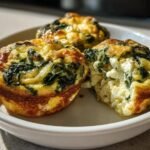 Spinach Feta Egg Muffins
