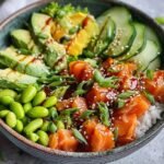 Sriracha Salmon Bowls