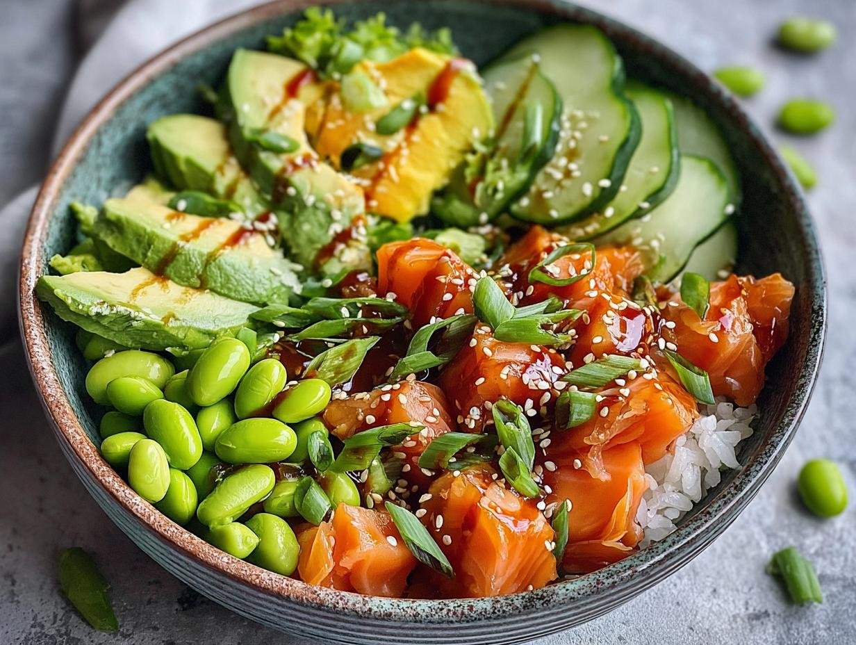 Sriracha Salmon Bowls