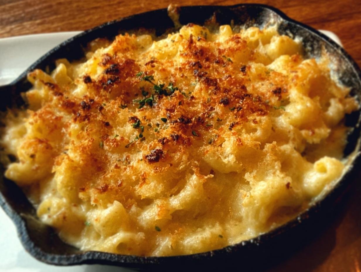 Steakhouse Mac Cheese: Amazing 5 Minute Prep - Steakhouse Mac Cheese - additional detail