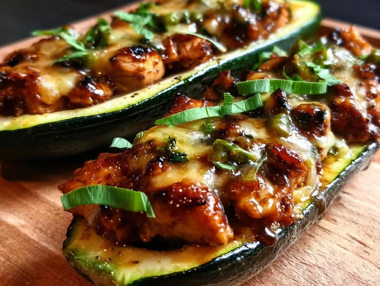 Sticky BBQ Chicken Zucchini: Amazing Bowl - Sticky Bbq Chicken Zucchini - additional detail