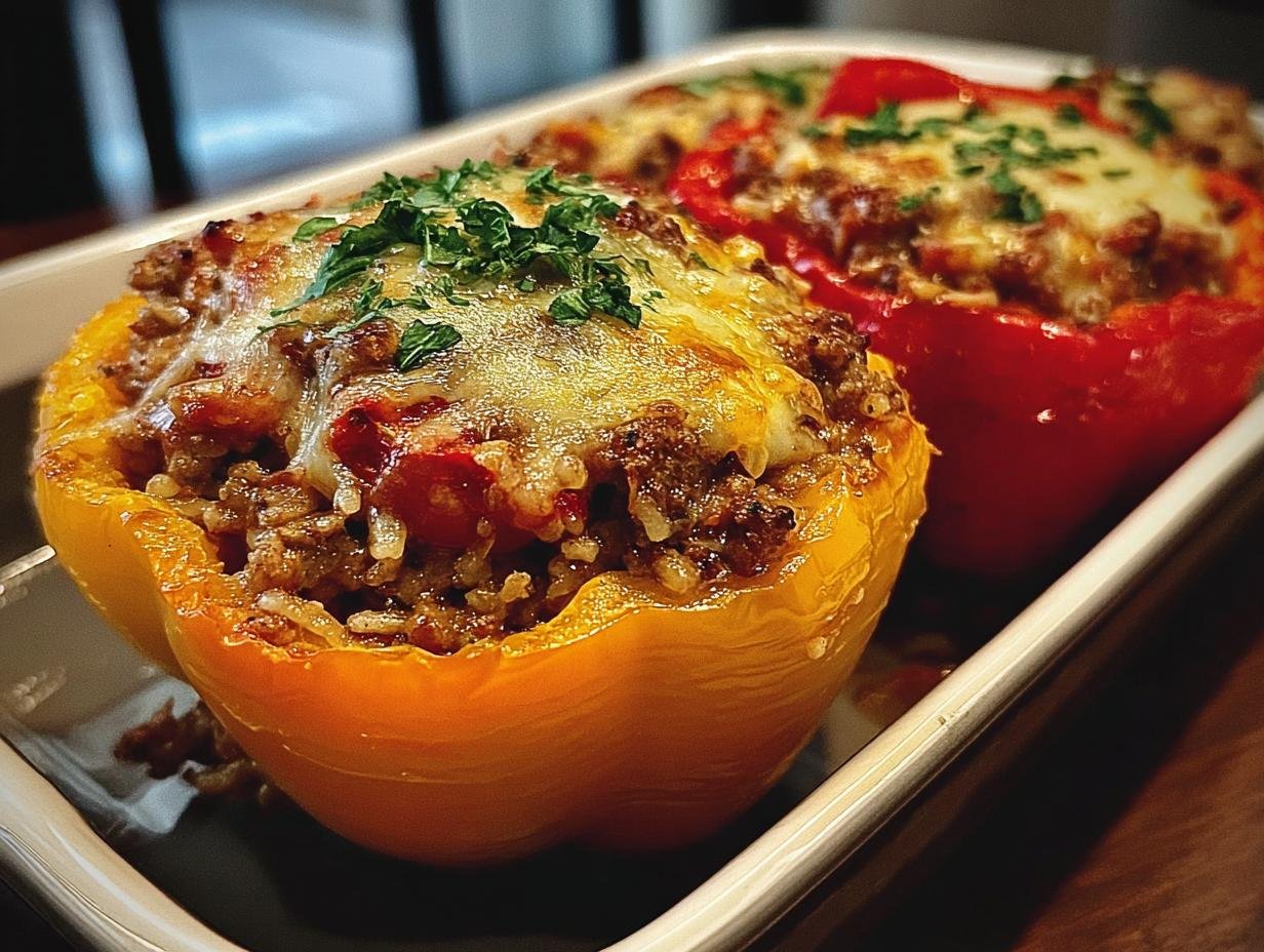 Stuffed Bell Peppers Ground: Delicious 4-Ingredient Meal