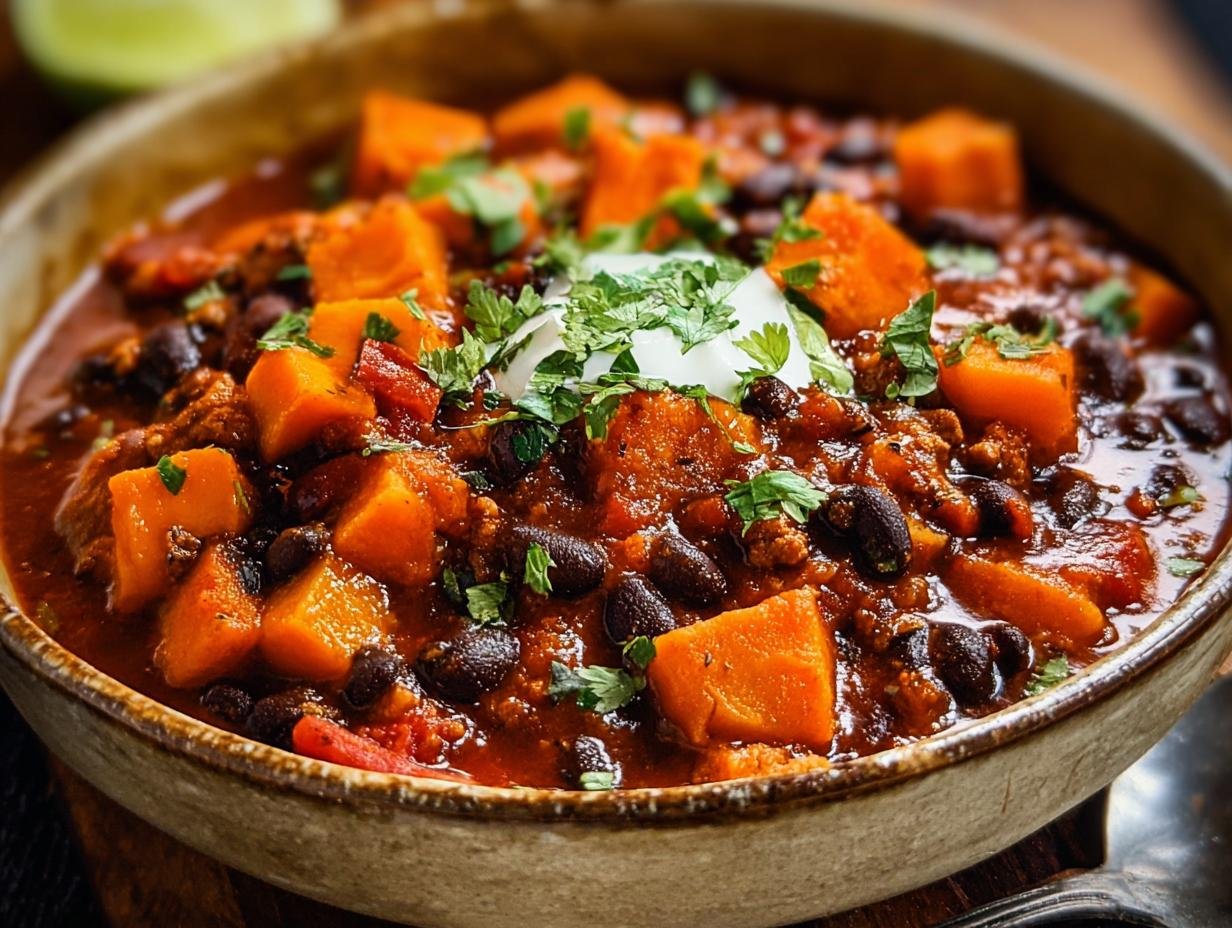 Sweet Potato Turkey Chili: 1 Amazing Recipe - Sweet Potato Turkey Chili - additional detail