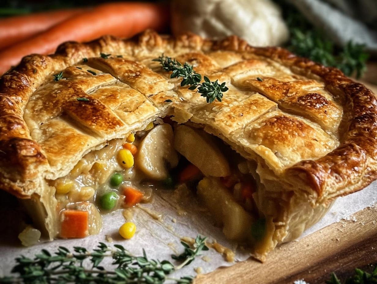 Vegan Thanksgiving Pot Pie: 1 Amazing Recipe - Vegan Thanksgiving Pot Pie - additional detail