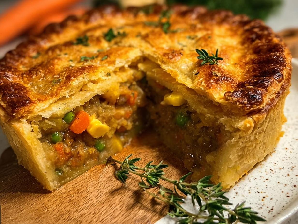 Vegan Thanksgiving Pot Pie: 1 Amazing Recipe - Vegan Thanksgiving Pot Pie - additional detail