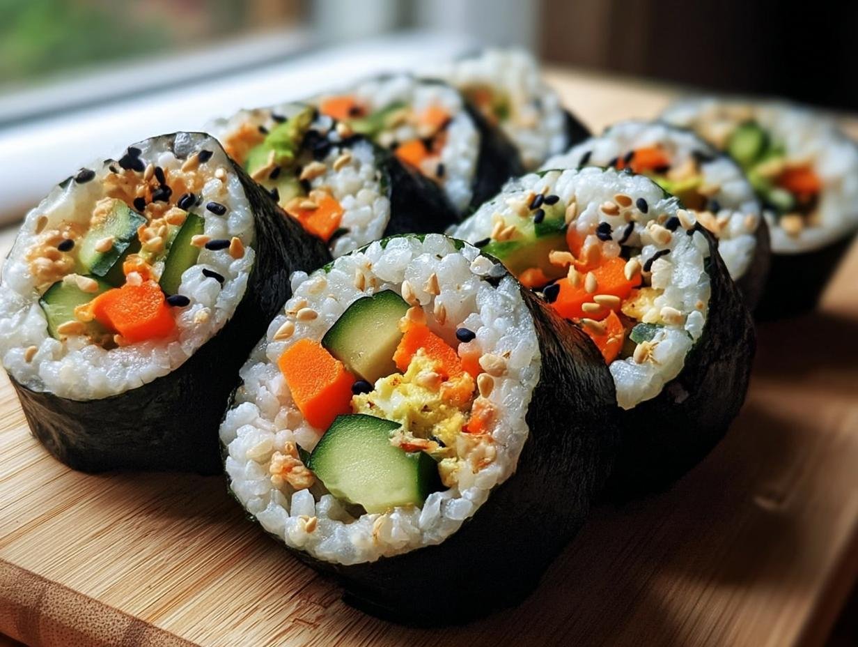 Veggie Sushi Rolls: 35 Min Recipe