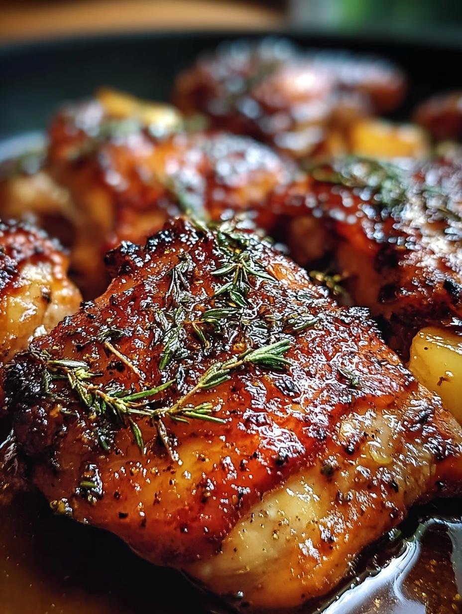 Apple Cider Glazed Chicken: A 400°F Amazing Dish - Apple Cider Glazed Chicken - additional detail