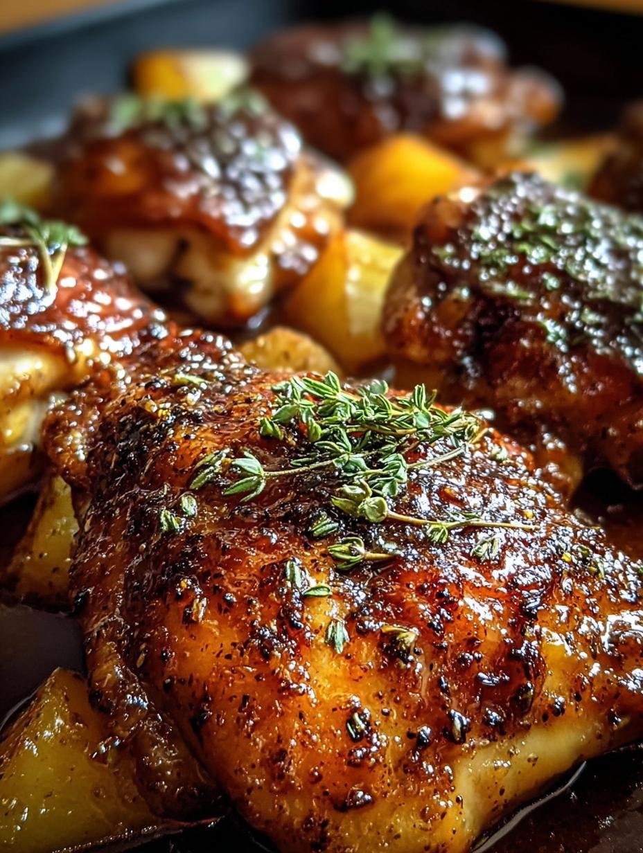Apple Cider Glazed Chicken: A 400°F Amazing Dish