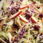 Apple Cranberry Coleslaw