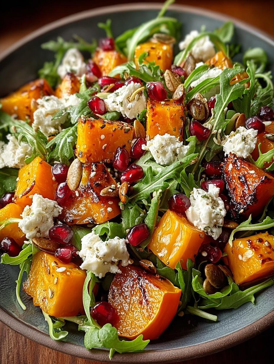 Autumn Harvest Salad with Pomegranates for Cozy Feasts - Autumn Harvest Salad with - main visual representation
