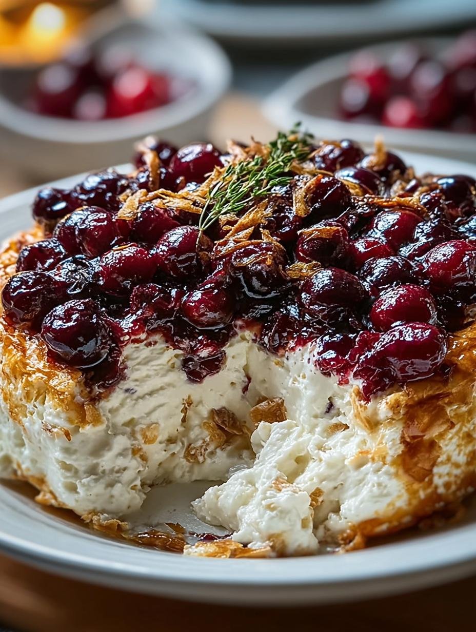 Baked Cranberry Cream Cheese: 5 Festive Flavor Combos - Baked Cranberry Cream Cheese - main visual representation