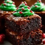 Christmas Tree Brownies