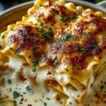 Cozy White Lasagna Soup