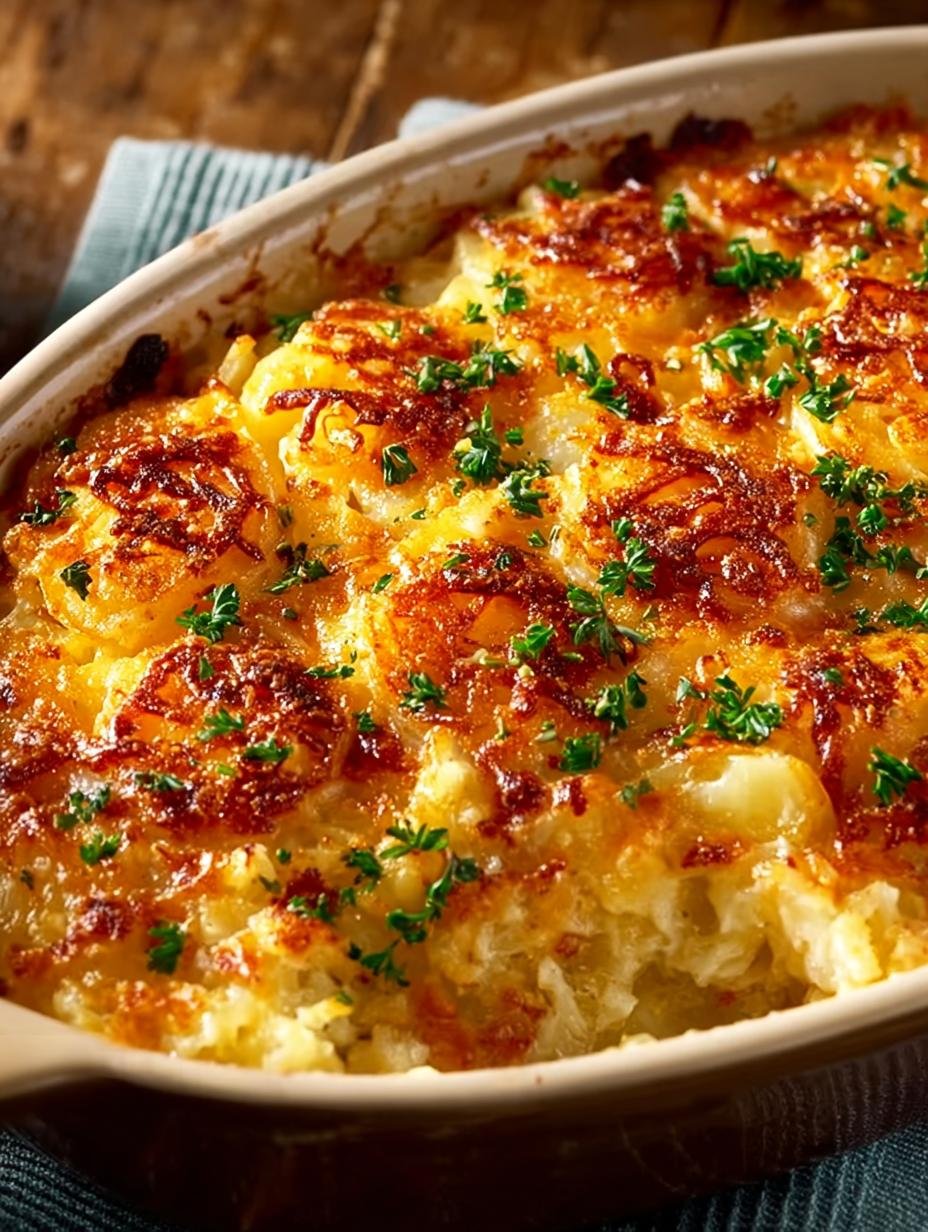 Irresistible Cracker Barrel Hashbrown Casserole Recipe - Cracker Barrel Hashbrown Casserole - additional detail