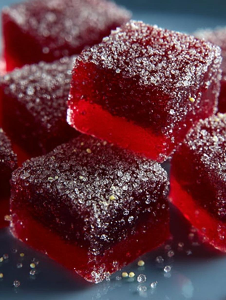 Cranberry Jelly Candy