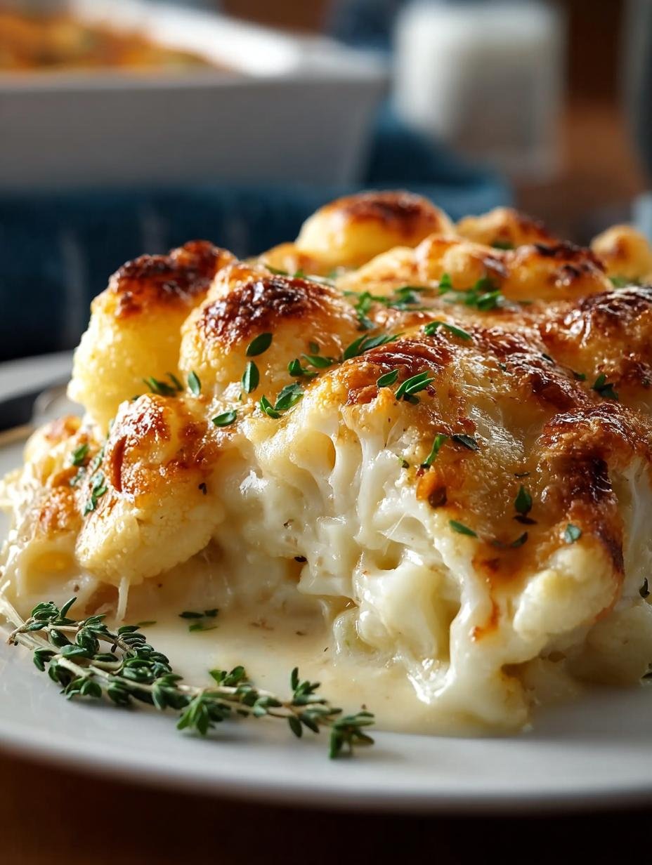 Irresistibly Creamy Cauliflower Gratin Recipe for Comfort