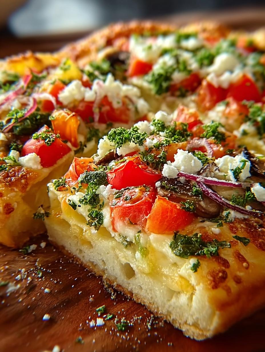 Irresistible Crescent Roll Veggie Pizza ready to serve at a party
