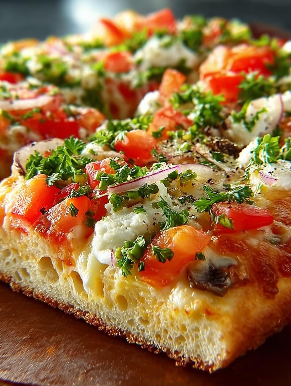 Colorful ingredients for Crescent Roll Veggie Pizza laid out on a table