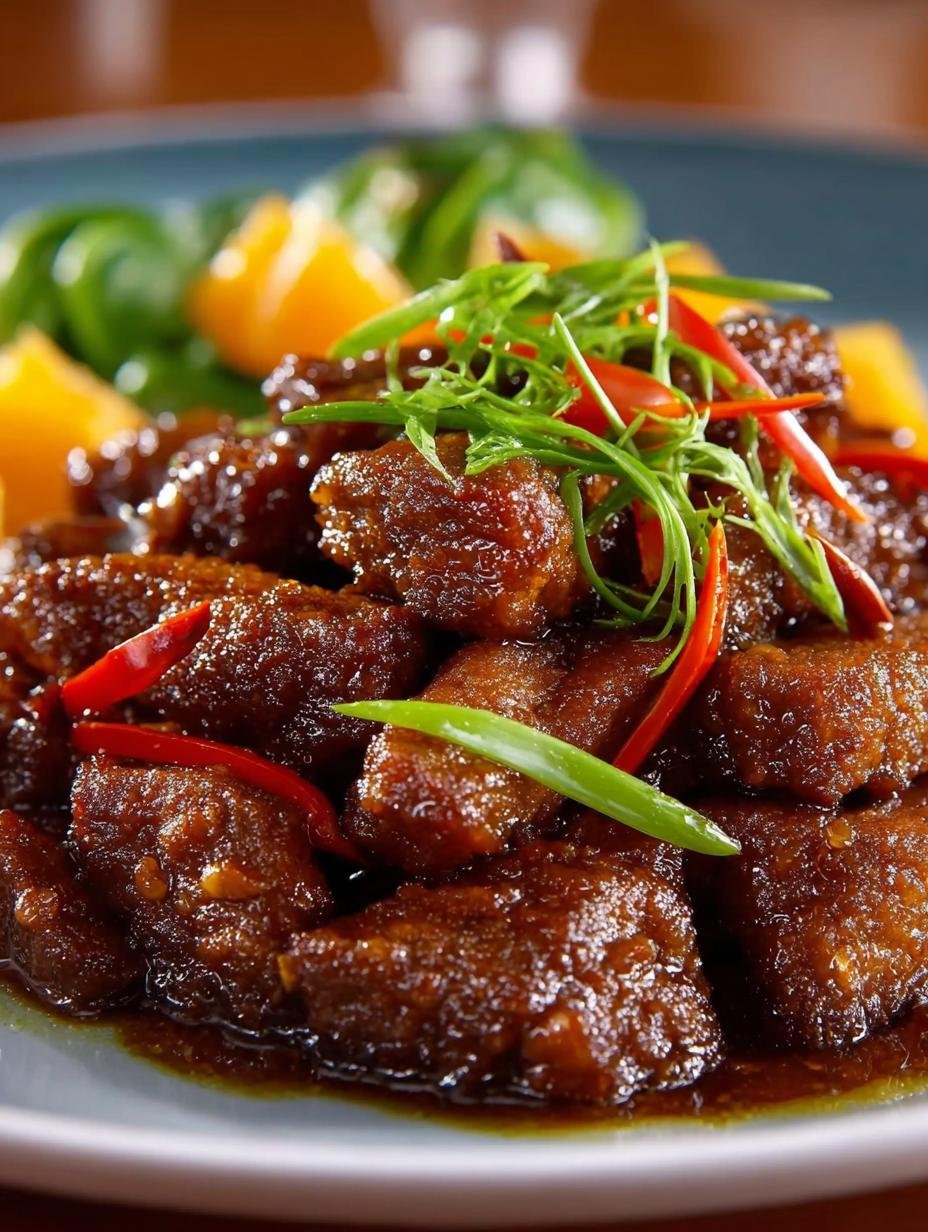 Crispy Beef Orange Sauce: 5 Simple Steps to Flavor - Crispy Beef Orange Sauce - additional detail