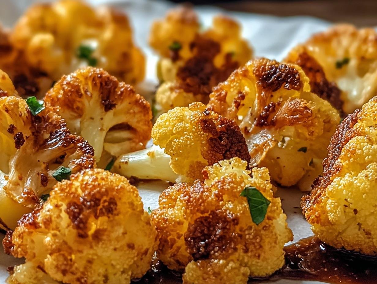 Crispy Roasted Cauliflower