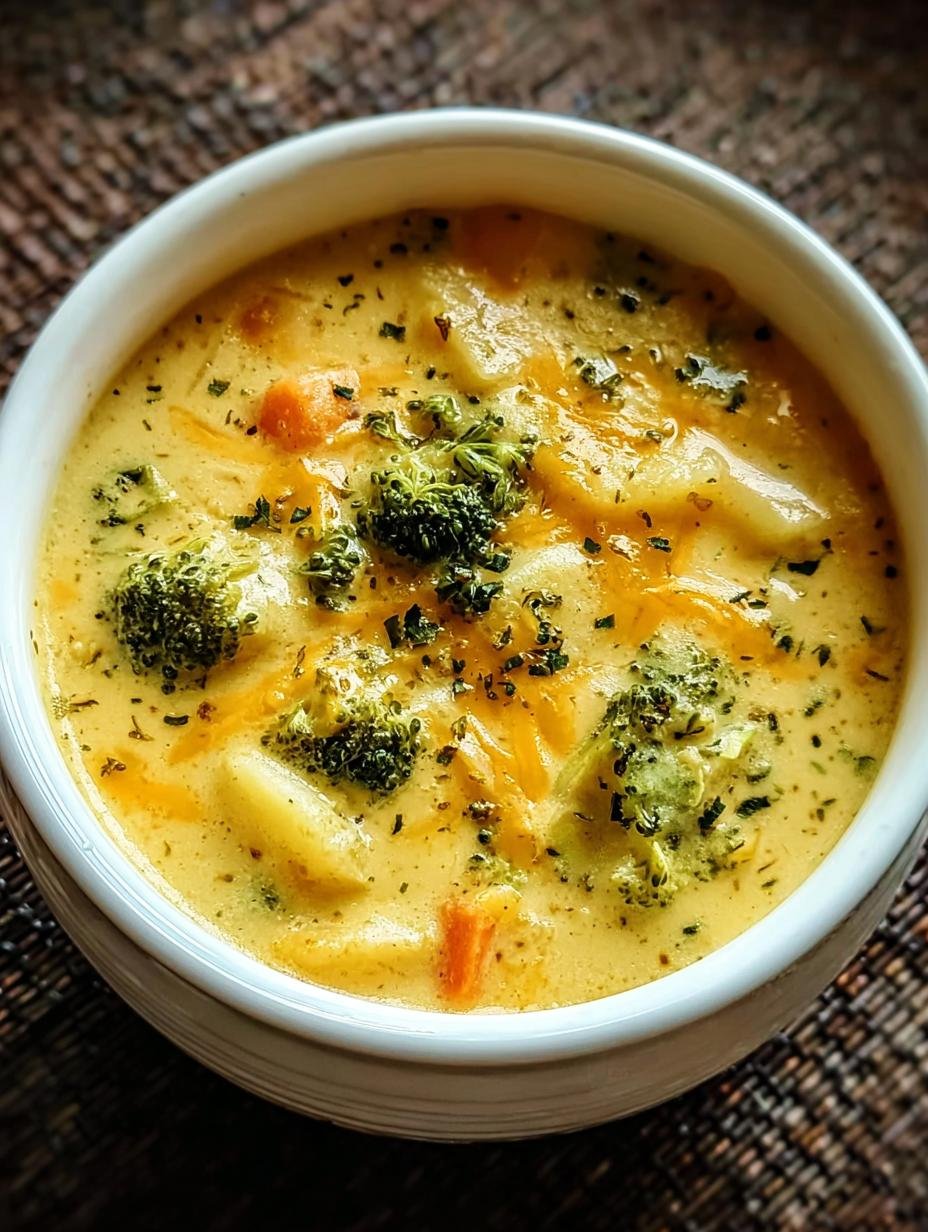 Crockpot Potato Broccoli Cheddar: Divine 1-Pot Bliss
