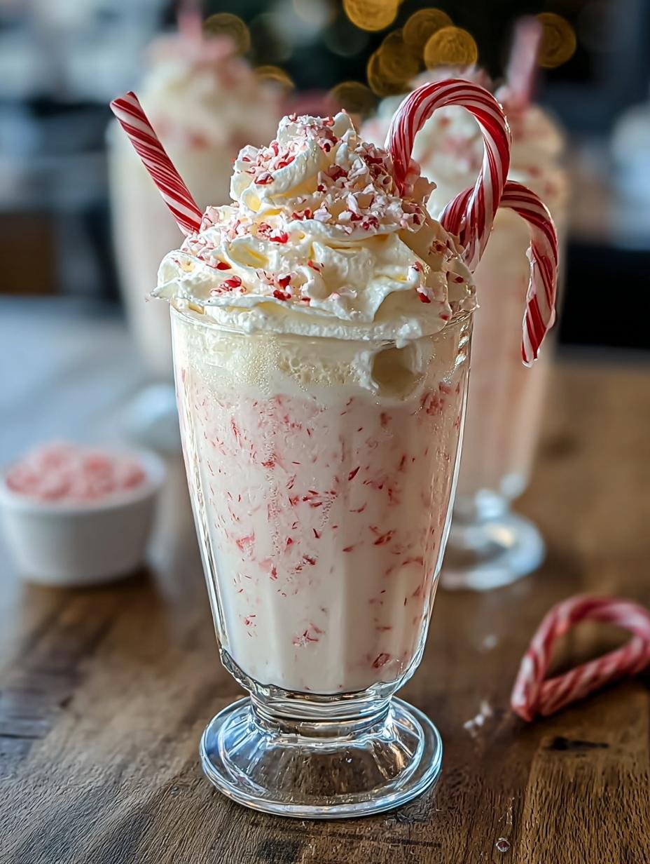 Festive Peppermint Christmas Float