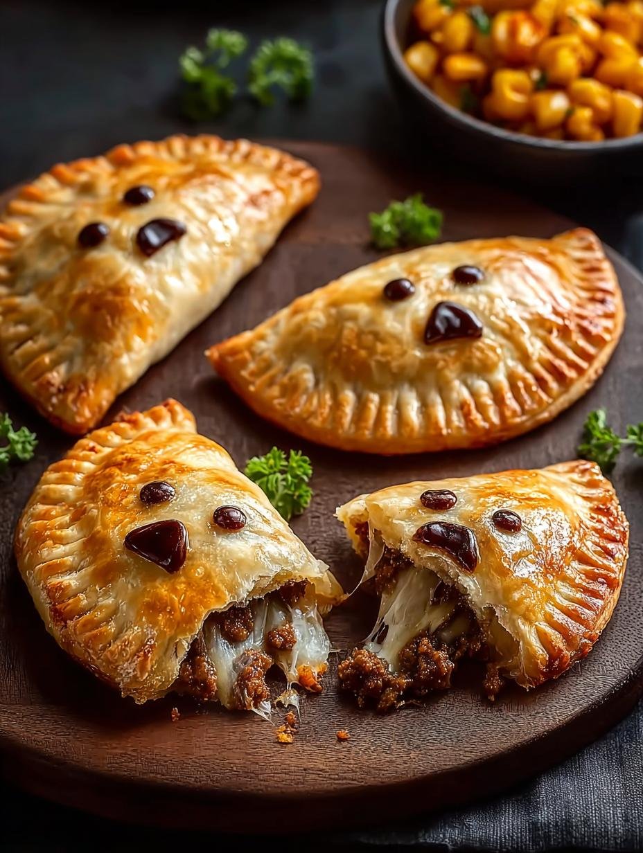 Delicious Ghost Taco Hand Pies for a Spooky Halloween