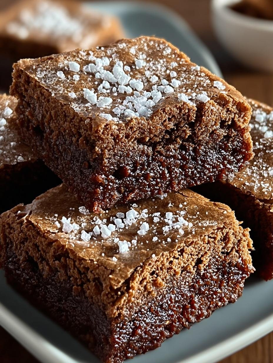 Irresistible Gingerbread Brownies for Cozy Nights - Gingerbread Brownies - main visual representation
