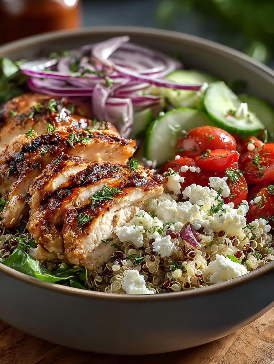 Greek Chicken Quinoa Bowl: 5 Reasons to Love This Recipe - Greek Chicken Quinoa Bowl - main visual representation