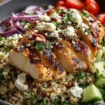 Greek Chicken Quinoa Bowl