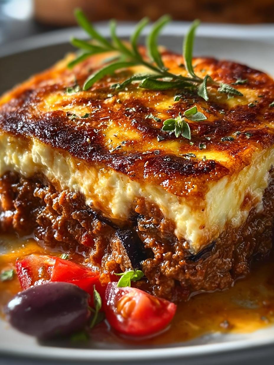 Rich Greek Moussaka: 5 Layers of Authentic Flavor