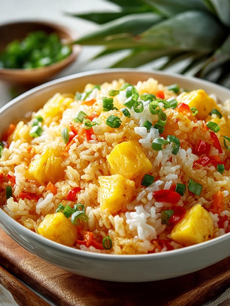 Delicious Hawaiian Pineapple Rice: A Tropical Delight - Hawaiian Pineapple Rice - main visual representation