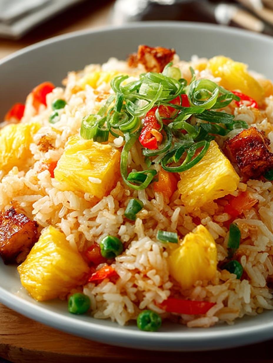 Delicious Hawaiian Pineapple Rice: A Tropical Delight