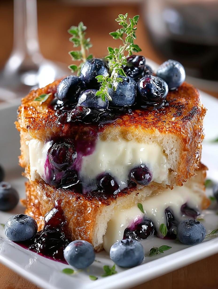 Indulge Crispy Blueberry Grilled Cheese Delight - Indulge Crispy Blueberry Grilled - additional detail