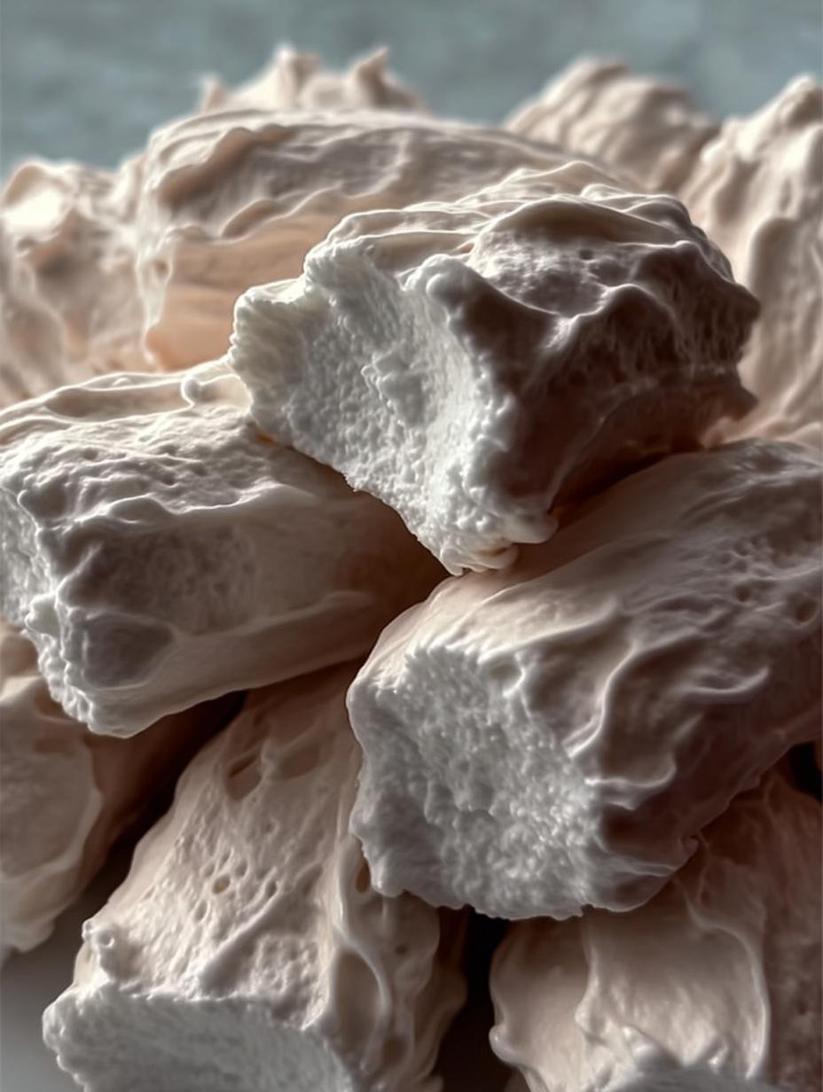 Close-up of a single Ingredient Bake Cool Whip candy, showing the creamy interior and chocolate coating