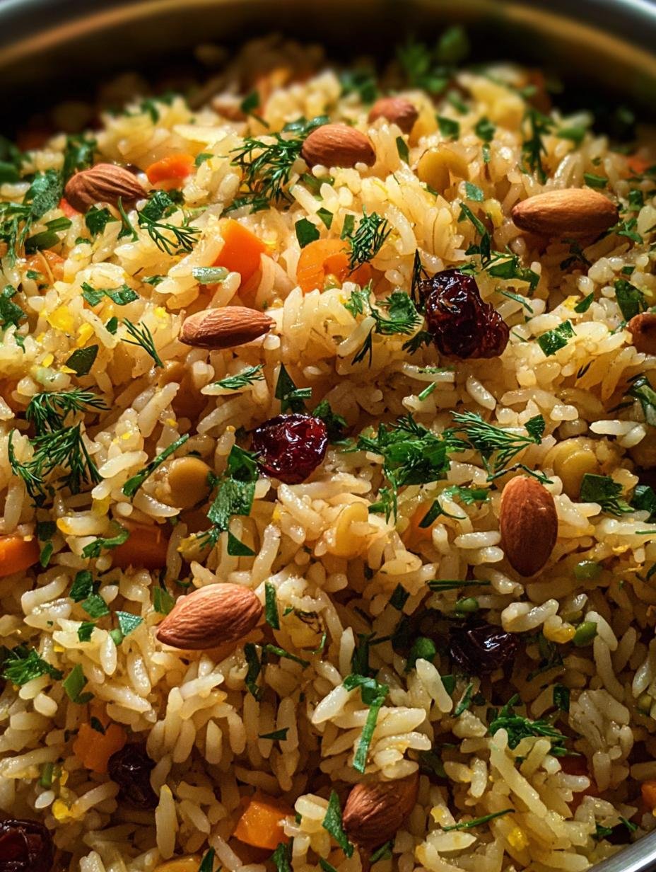 Irresistible Holiday Rice Pilaf: 1 Amazing Dish