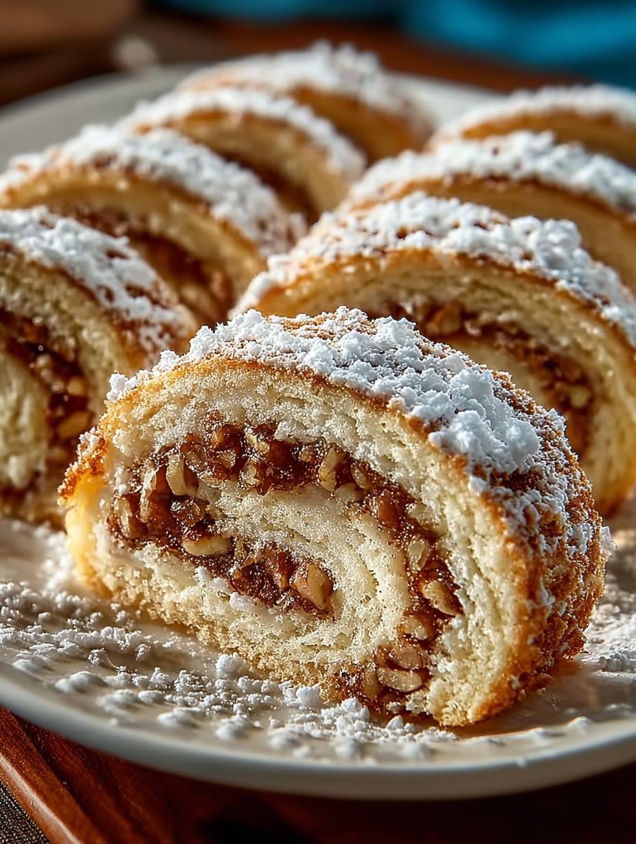 Irresistible Italian Nut Roll Cookies for the Holidays - Italian Nut Roll Cookies - main visual representation
