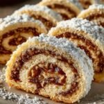 Italian Nut Roll Cookies
