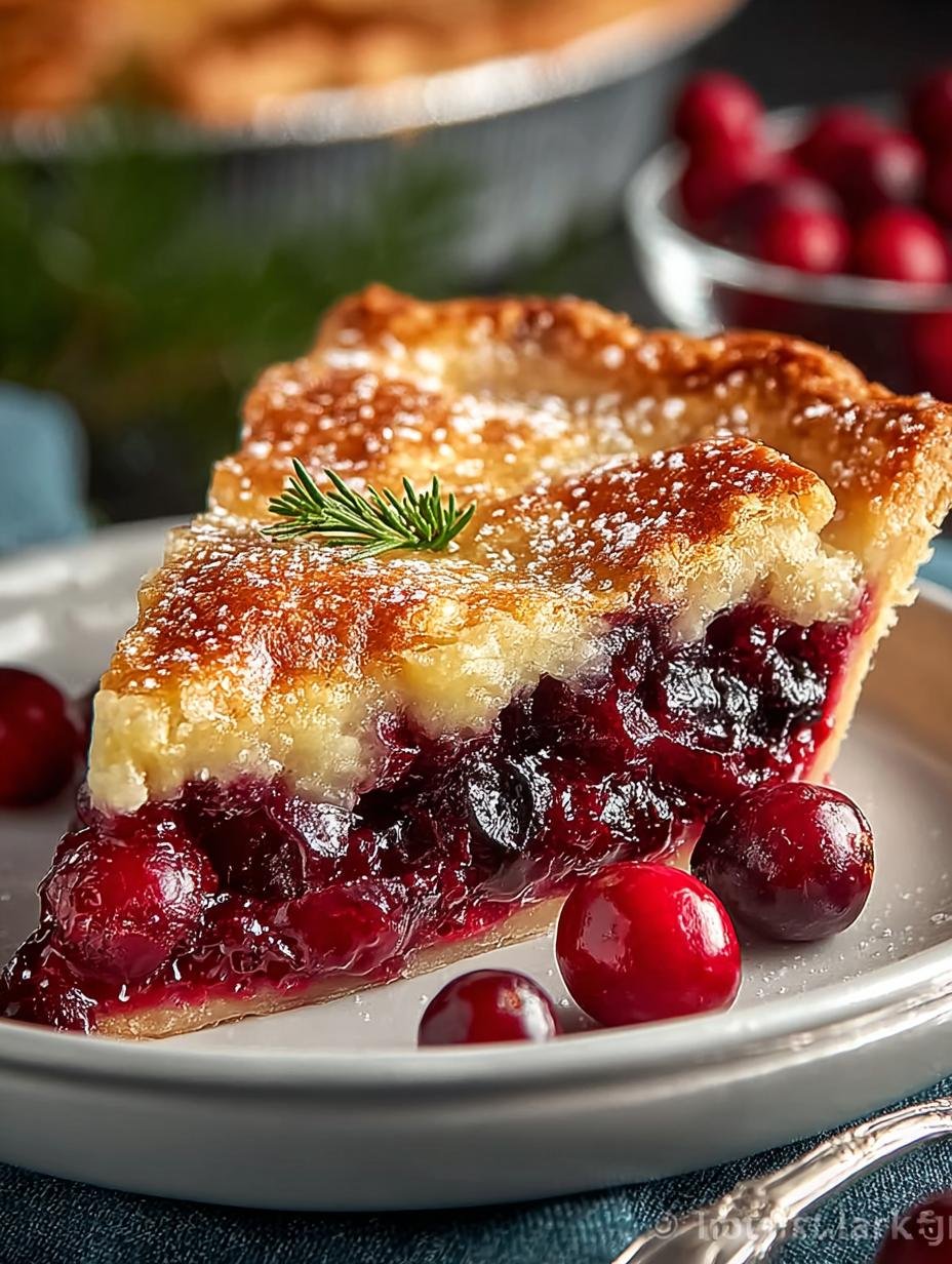 Delicious Nantucket Cranberry Pie: A Holiday Joy