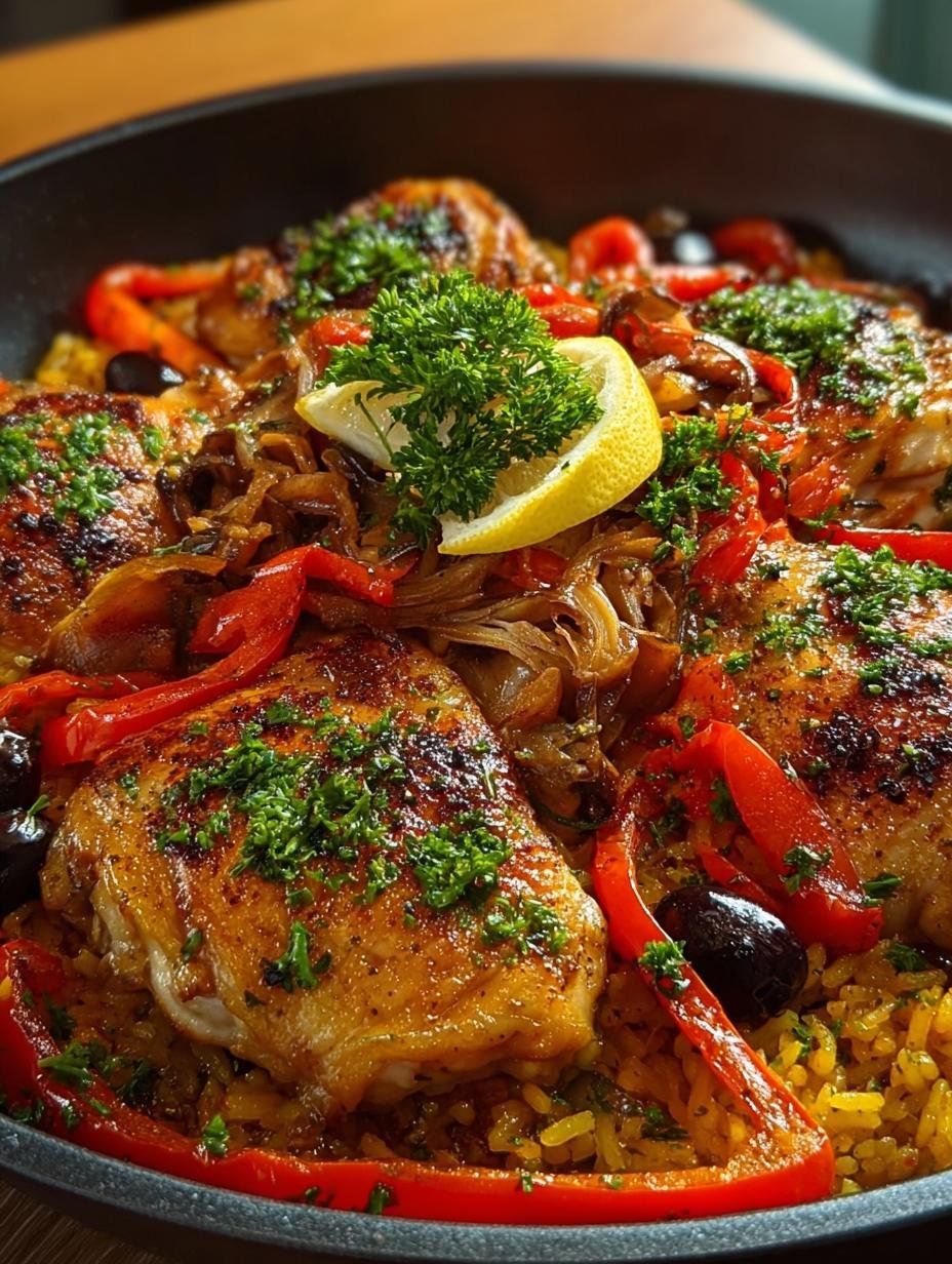 One Pan Spanish Chicken: 5 Reasons to Love This Dish - One Pan Spanish Chicken - main visual representation