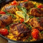 One Pan Spanish Chicken