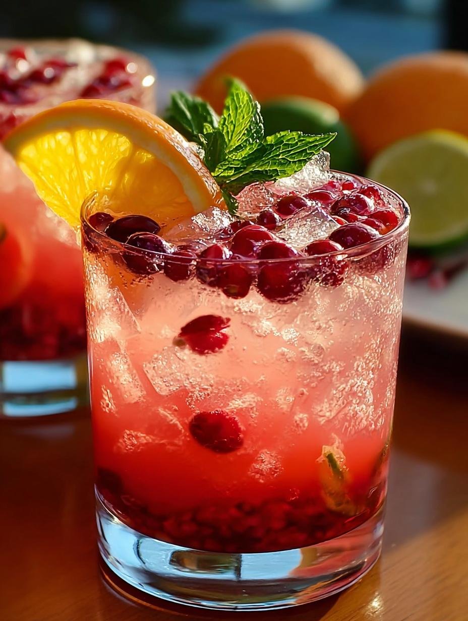 Zesty Orange Cranberry Mojitos: 5 Refreshing Recipes - Orange Cranberry Mojitos - main visual representation